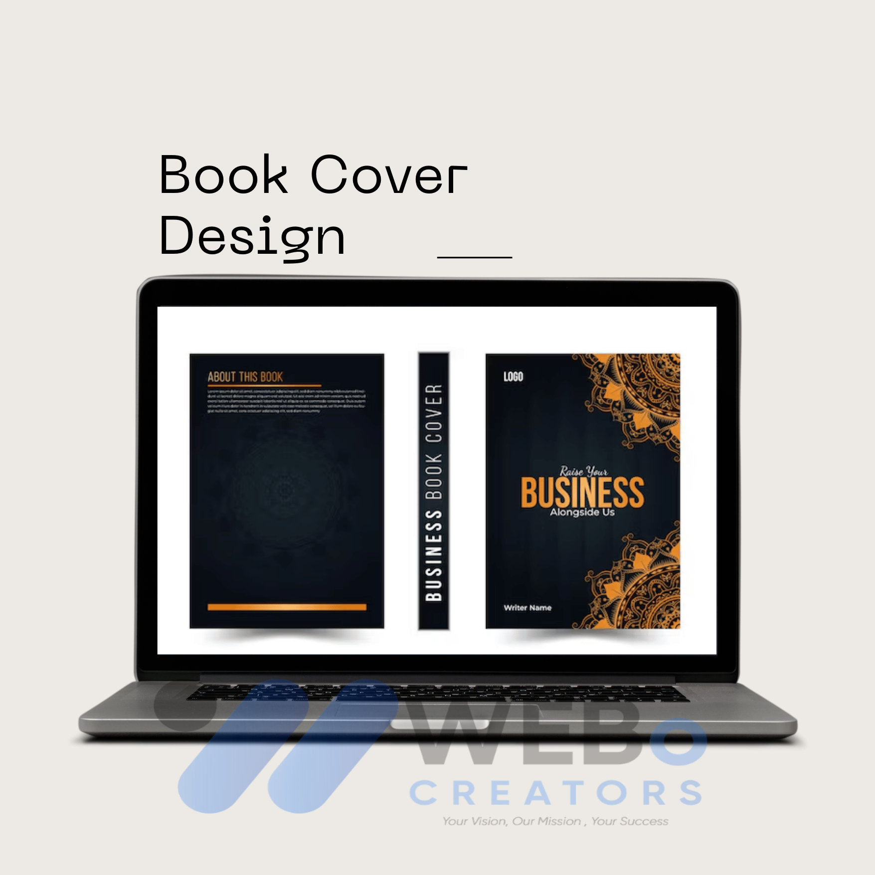 Non-fiction book cover design example Indianapolis 2026